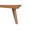 Baxton Studio Lorana Mid-Century Modern Grey Fabric and Walnut Brown Wood King Size Platform Bed 246-12645-9409-ZORO - alternate 2